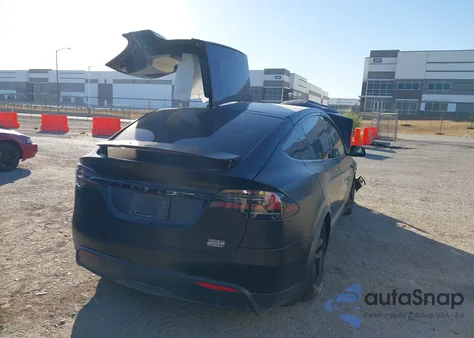 2023 Tesla Model X Plaid Tri Motor All-Wheel Drive из США, поврежденный, VIN 7SAXCBE66PF405910